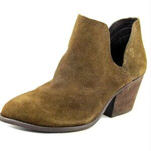 Steve Madden Adelphie Suede Boots Green